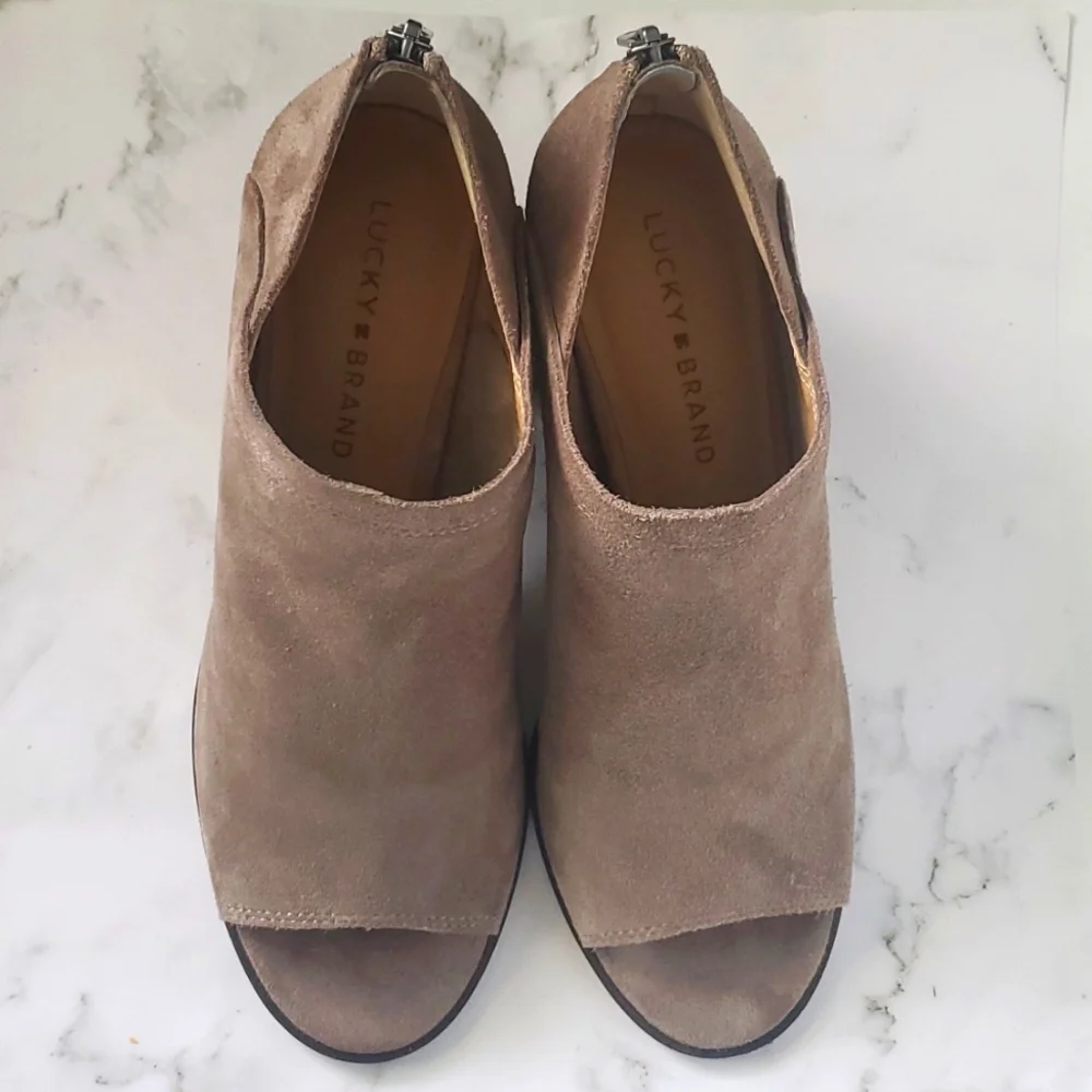Lucky Brand, Tan, 7.5 - Picture 3 of 5